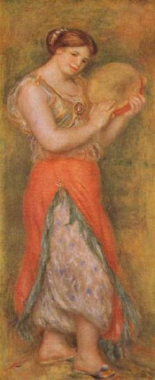 Pierre-Auguste Renoir Tanzerin mit Tamburin oil painting picture